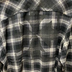 Off-White Check Print Shirt NWTS